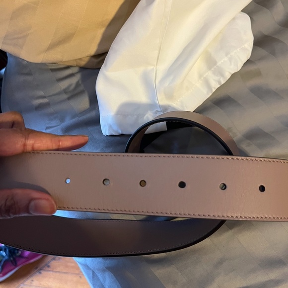 Gucci belt dusty pink. Wide width - Picture 6 of 6